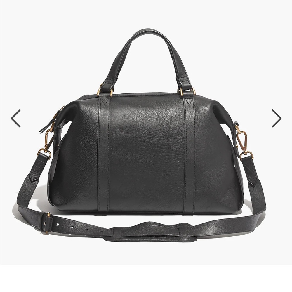 Madewell Glasgow Satchel True Black